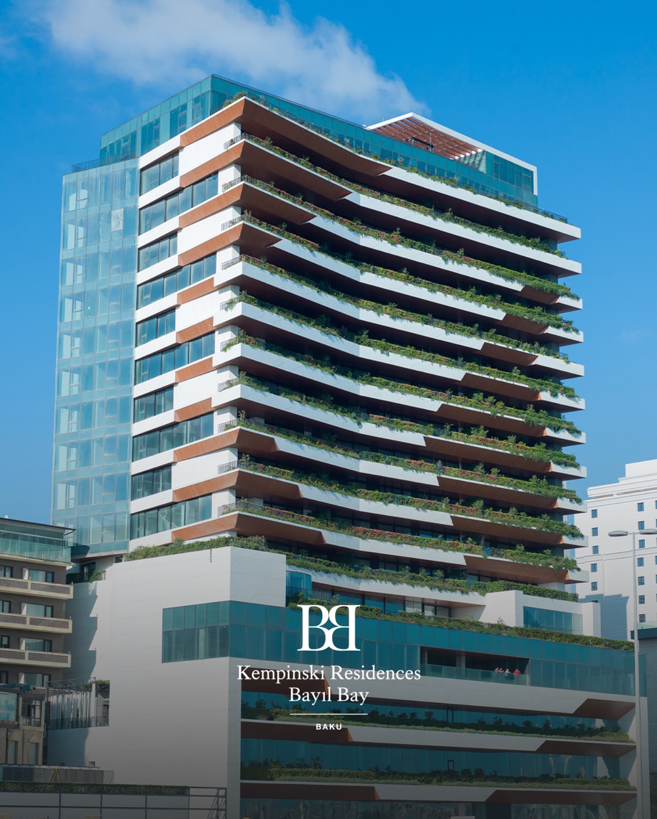 Bayil Bay Kempinski — Newmedia office building, 5 Gurban Abbasov, Baku
